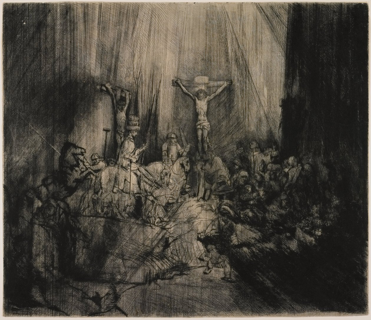 Le Tre Croci da Rembrandt van Rijn