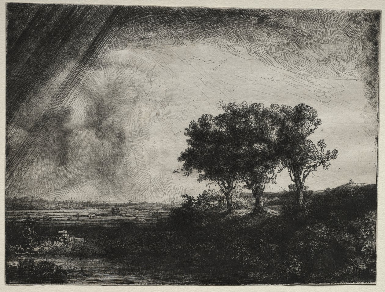 I Tre Alberi da Rembrandt van Rijn