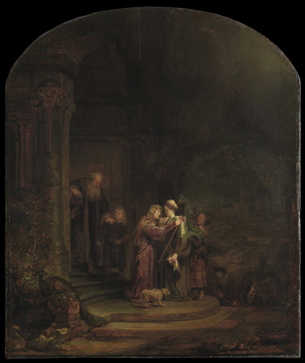 La Visitazione da Rembrandt van Rijn
