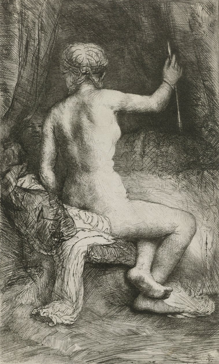 La donna con la freccia, 1661 da Rembrandt van Rijn