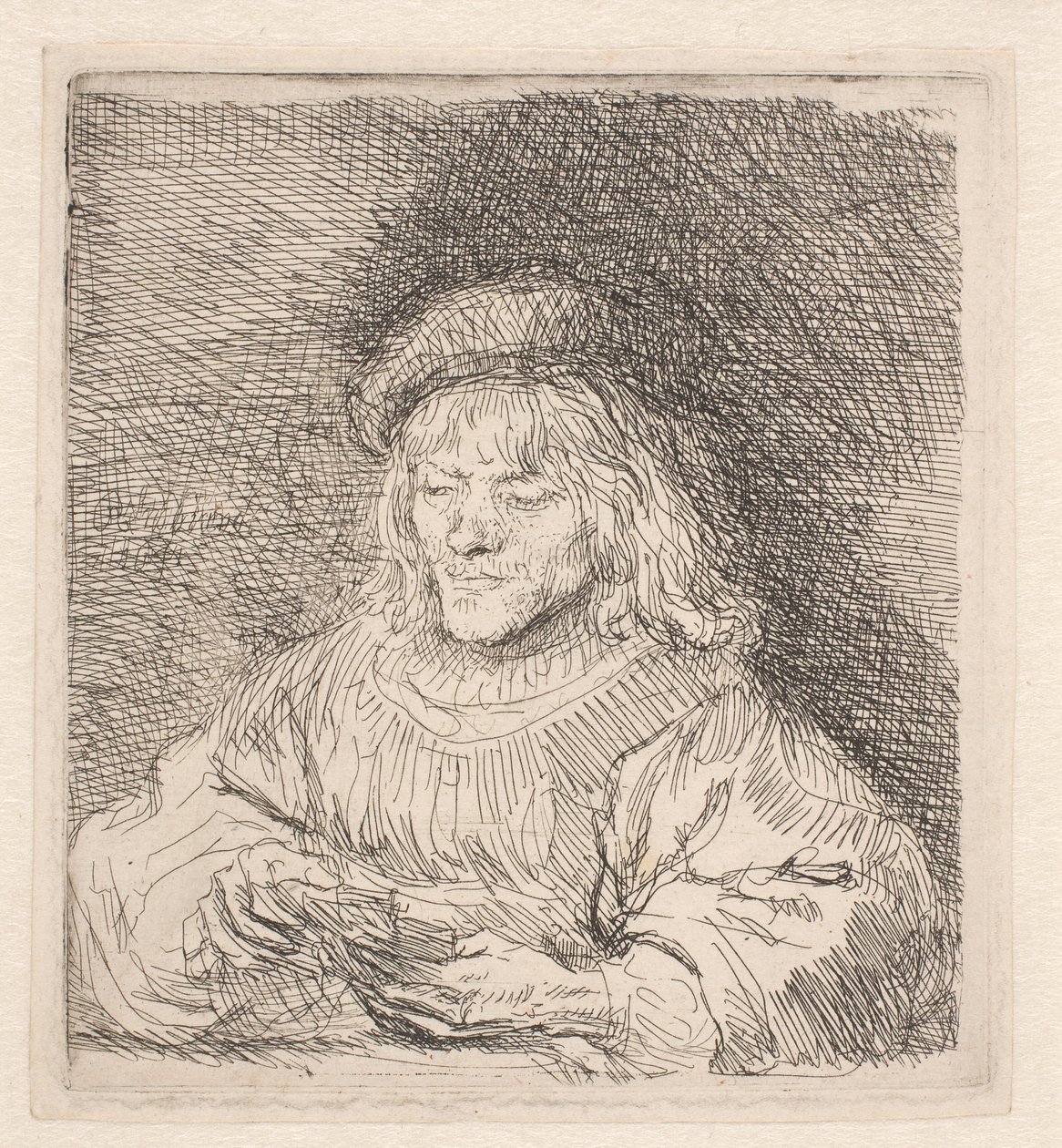 Il giocatore di carte da Rembrandt van Rijn