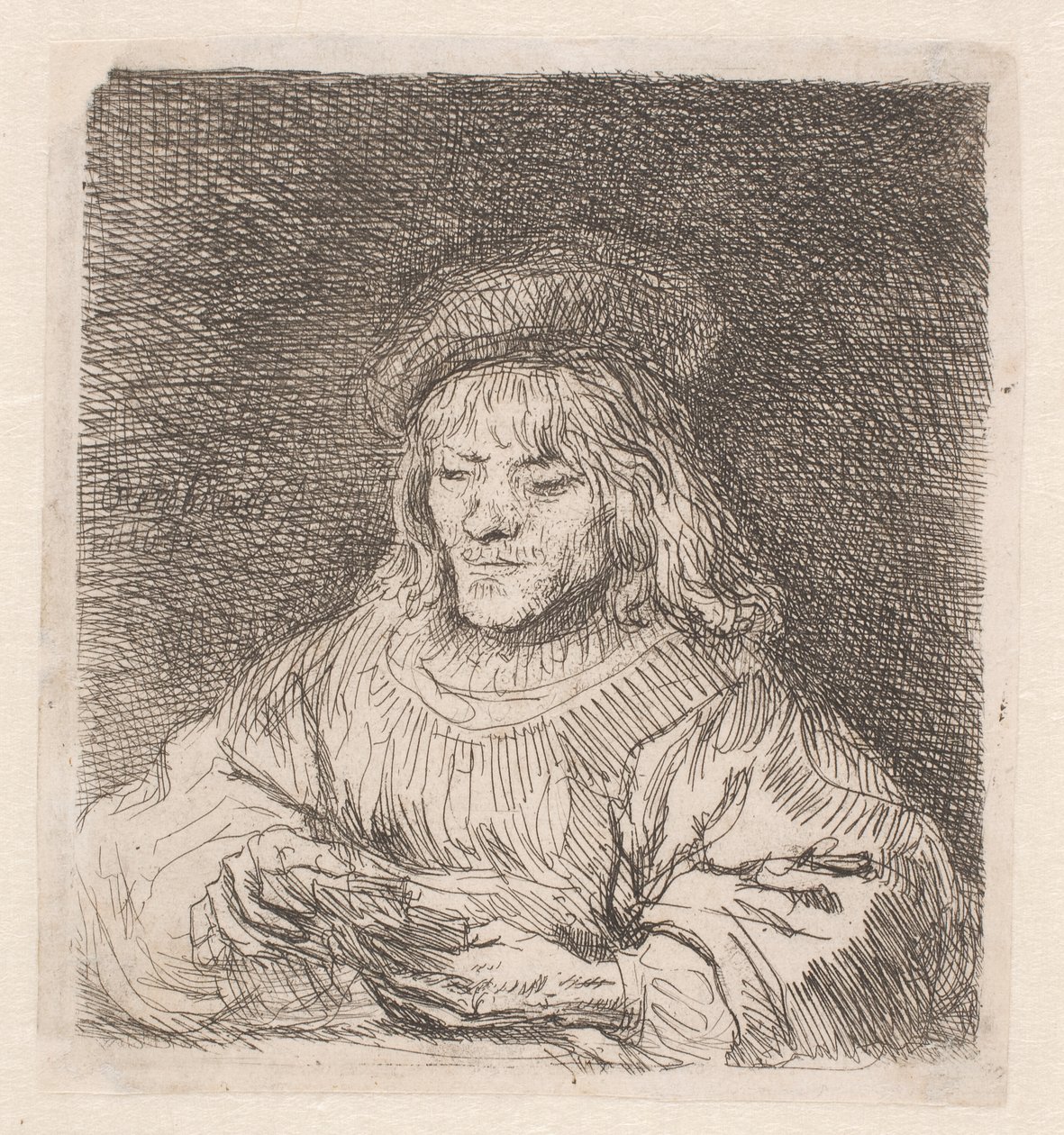 Il giocatore di carte da Rembrandt van Rijn