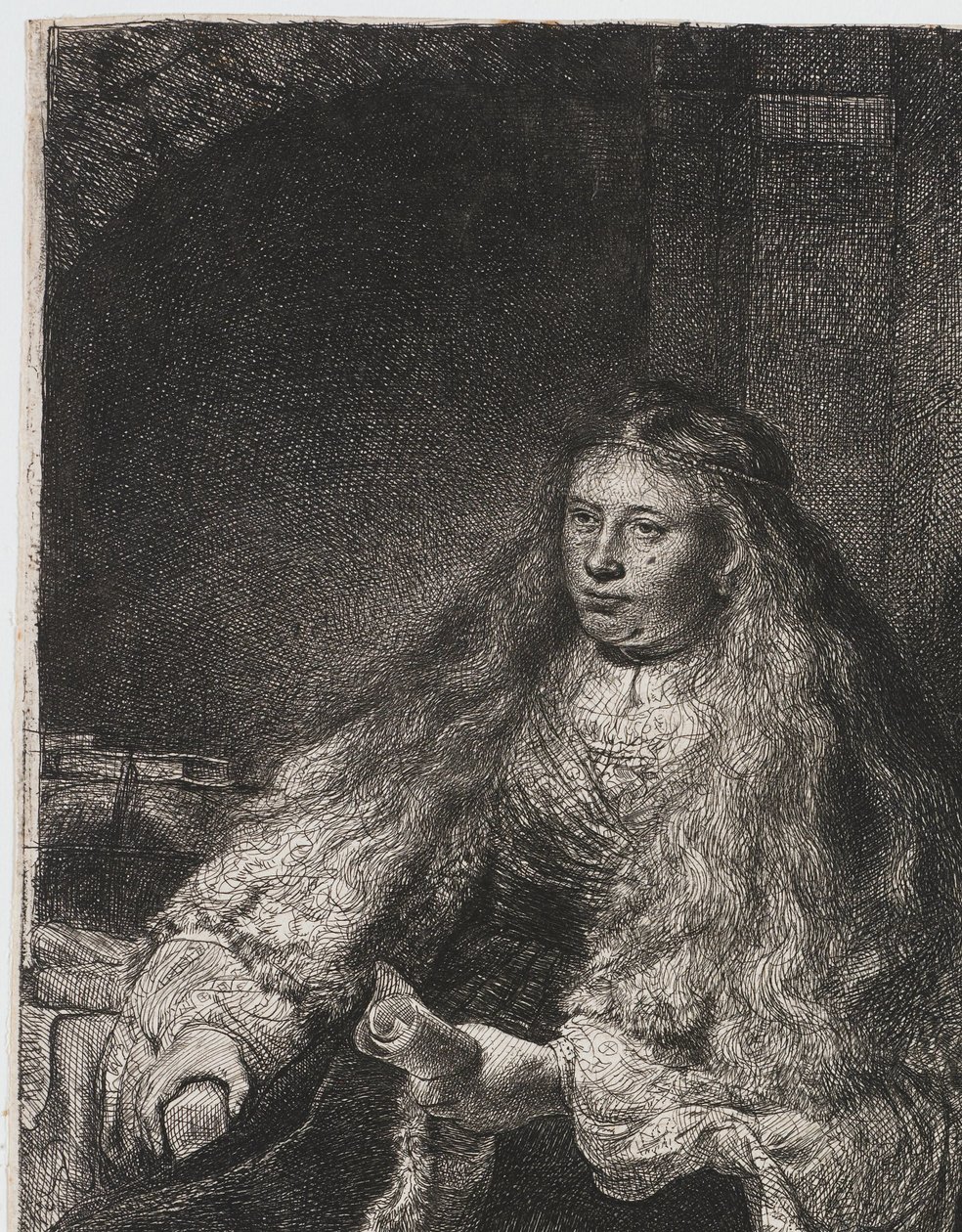 La grande sposa ebrea da Rembrandt van Rijn