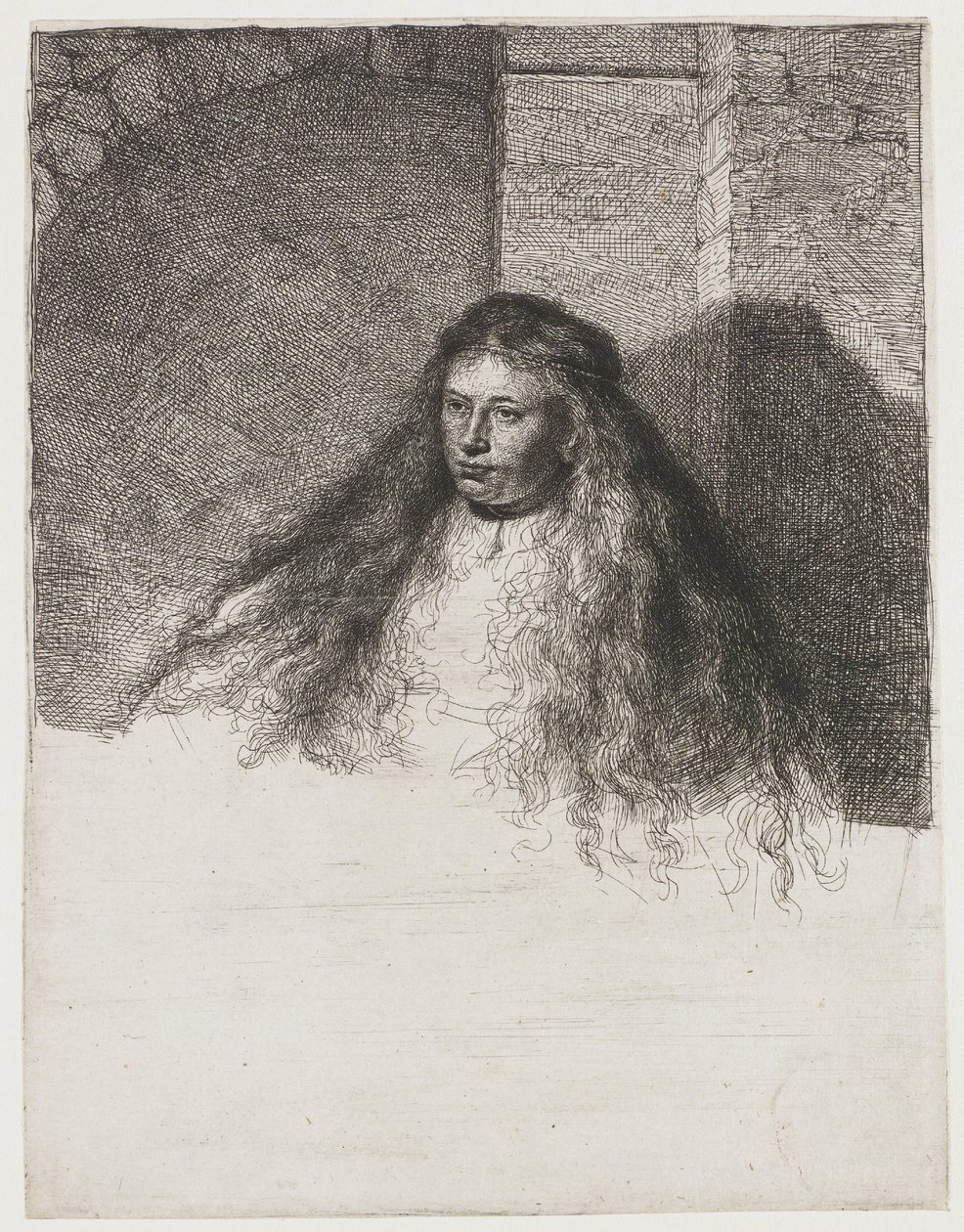 La grande sposa ebraica da Rembrandt van Rijn