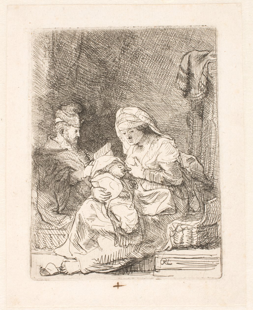 La Sacra Famiglia da Rembrandt van Rijn