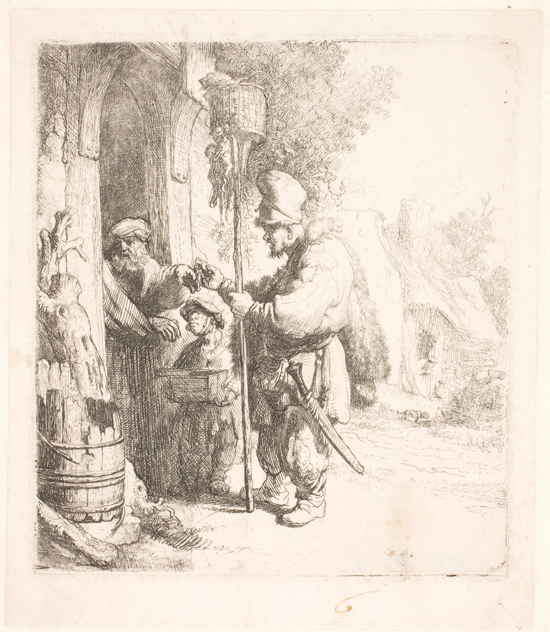 Il disinfestatore di ratti da Rembrandt van Rijn