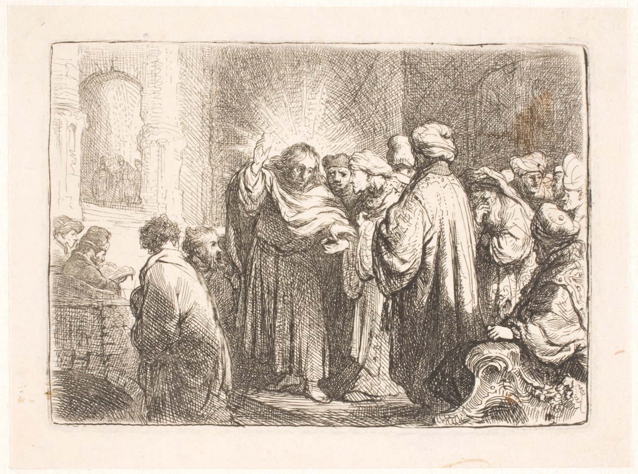 Il tributo da Rembrandt van Rijn