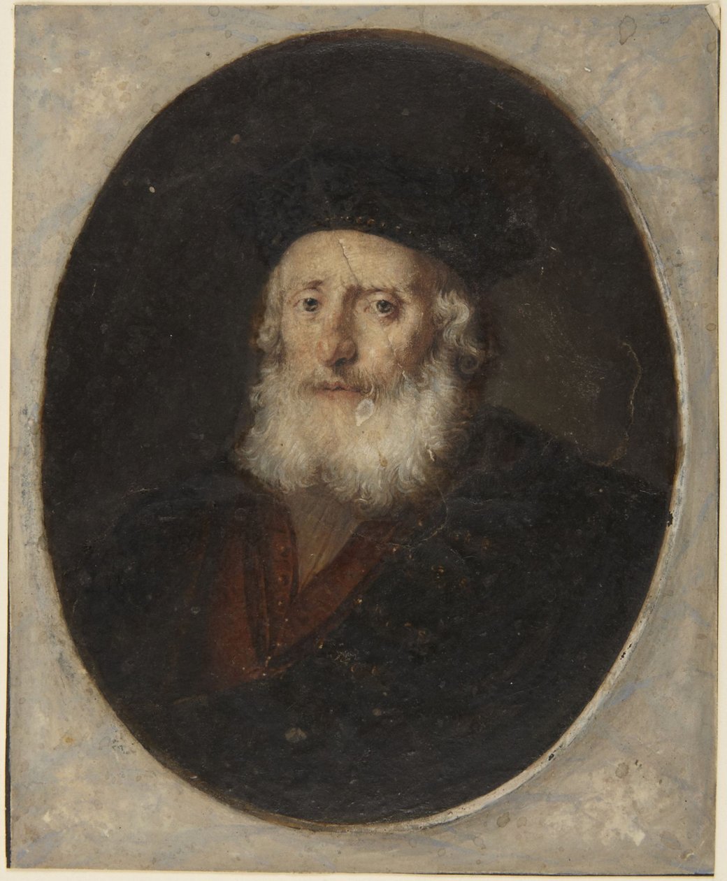 Vecchio con toque da Rembrandt van Rijn