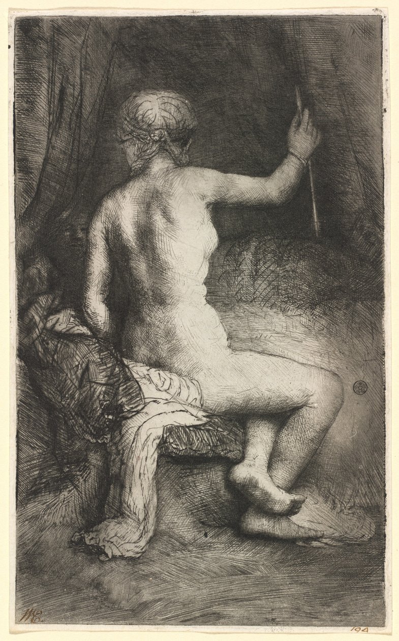 Donna con la freccia da Rembrandt van Rijn