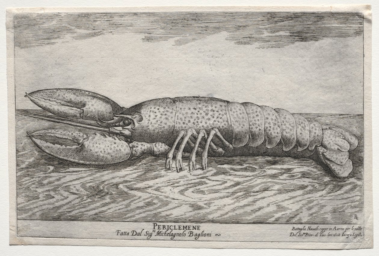 Combattimento navale rappresentato sul fiume Arno a Firenze, per il matrimonio di Cosimo di Medici, 1608 da Remigio Cantagallina