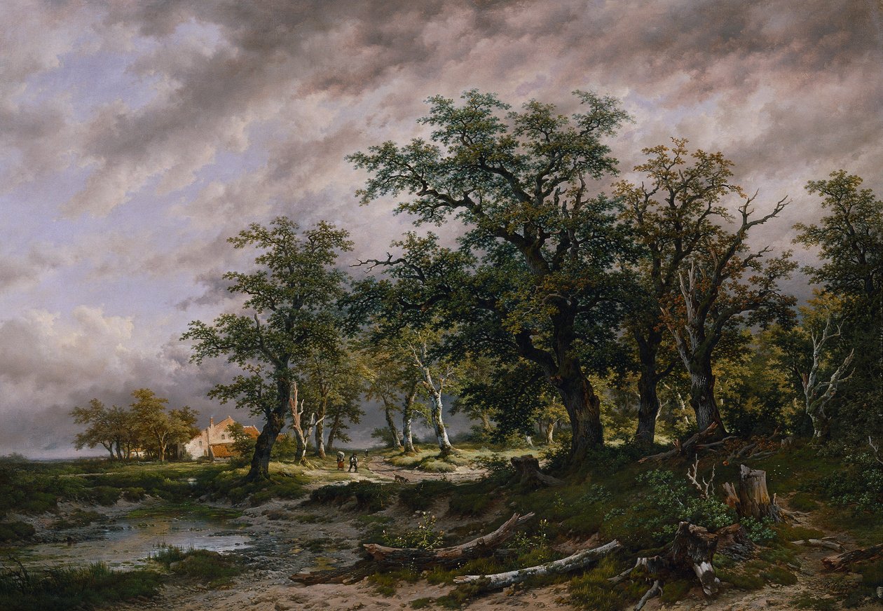 Grande paesaggio olandese da Remigius Adrianus van Haanen