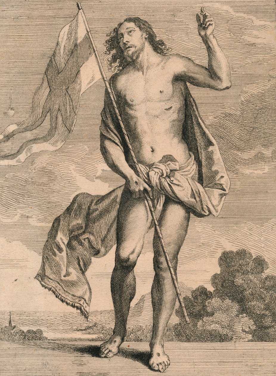 Cristo risorto, metà XVII secolo da Remoldus Eynhoudts