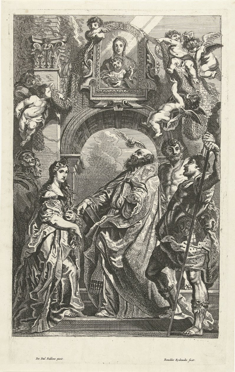 Santi sotto un