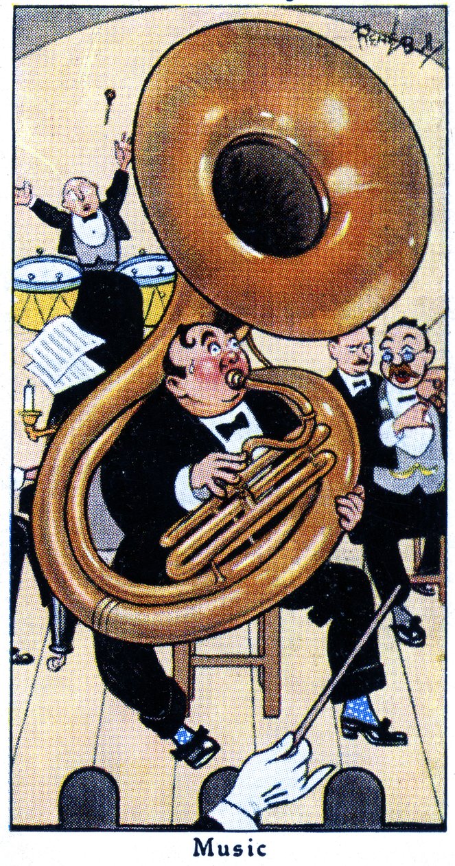 Musica, 1936 da René Bull