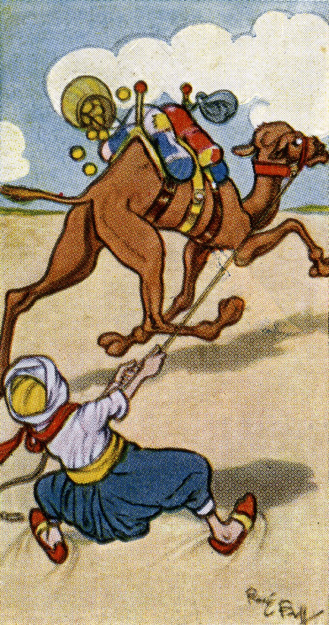 Il cammelliere ha i suoi piani, e il cammello ha i suoi, 1932 da René Bull