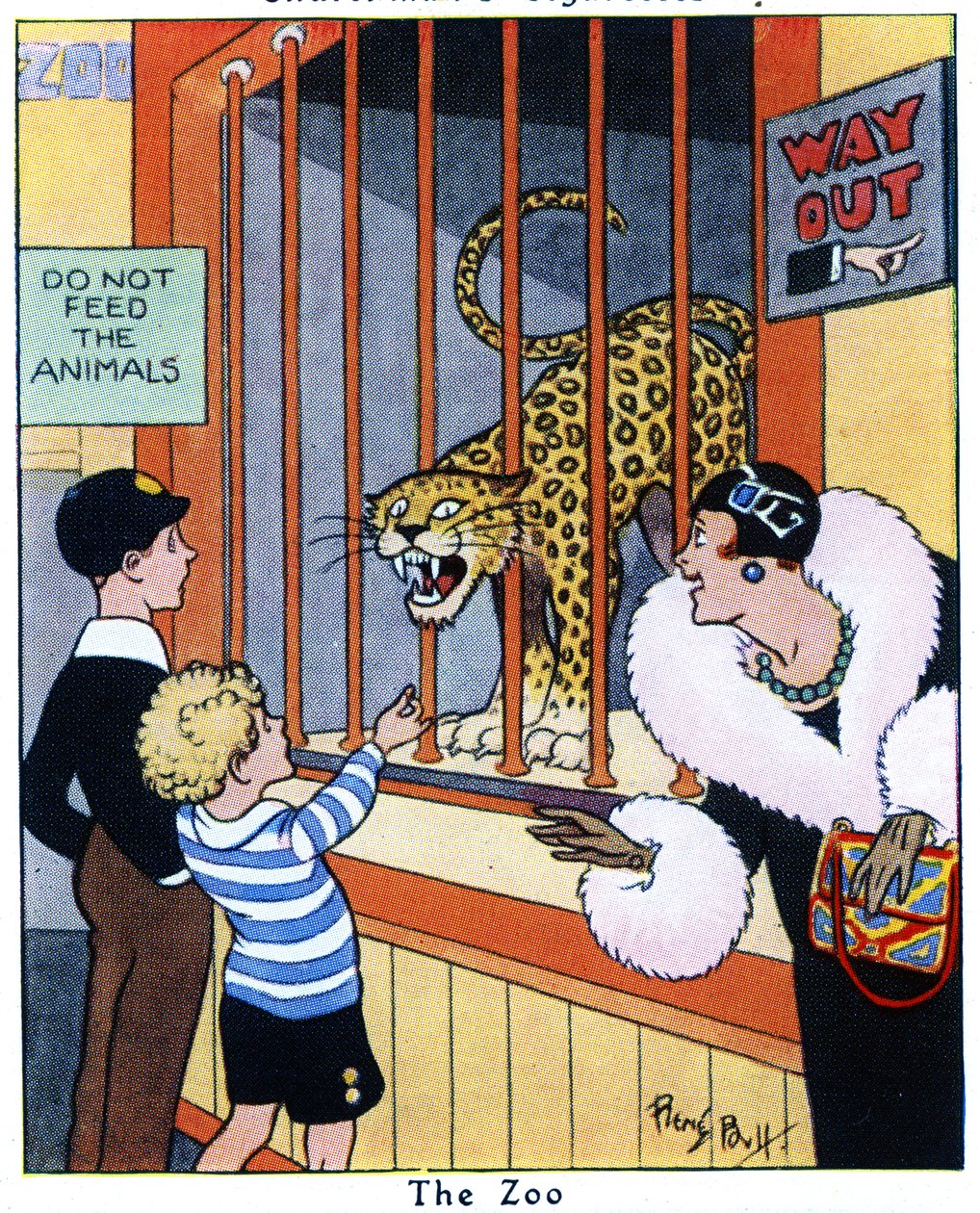 Lo Zoo, 1936 da René Bull