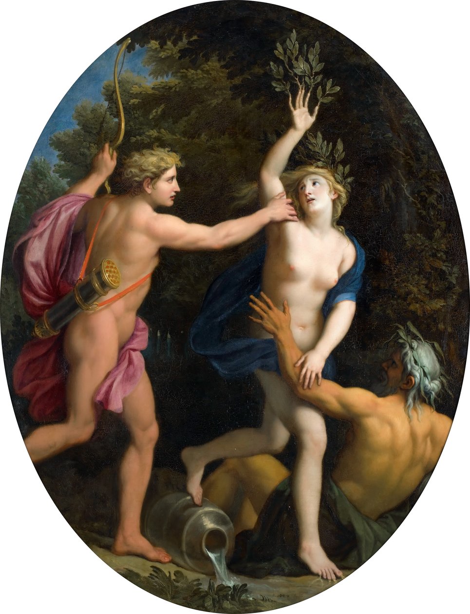 Apollo e Dafne da René Antoine Houasse