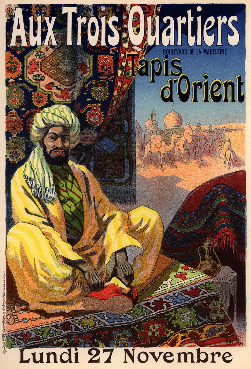 Trois Quartiers - Poster Tappeti d