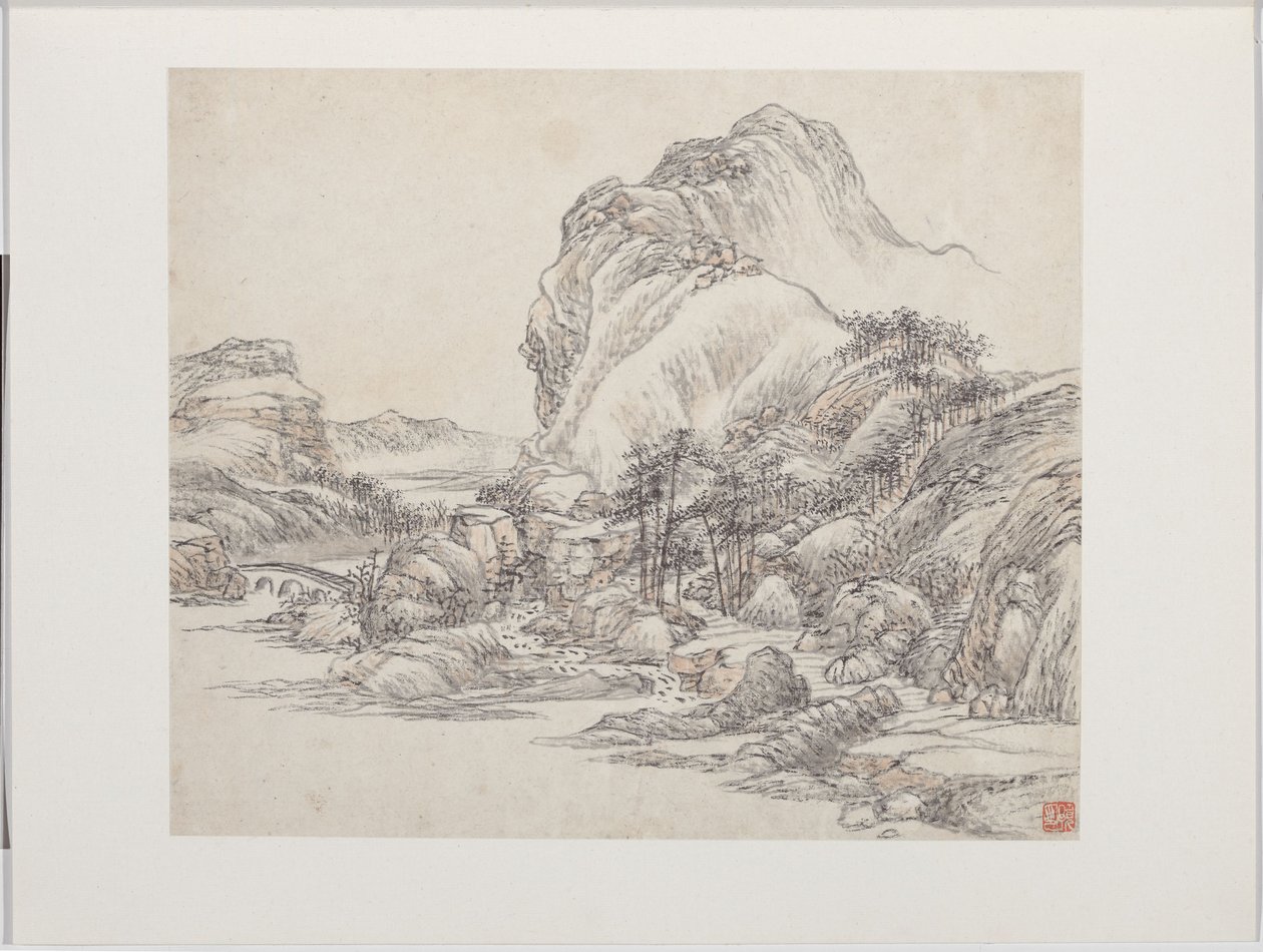 Album di paesaggi da Ren Yu