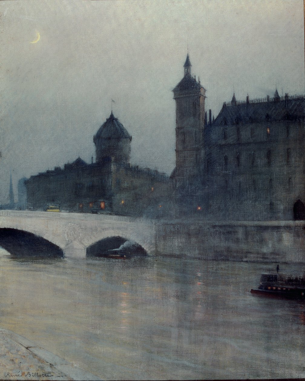 La Senna e la Conciergerie da Rene Billotte