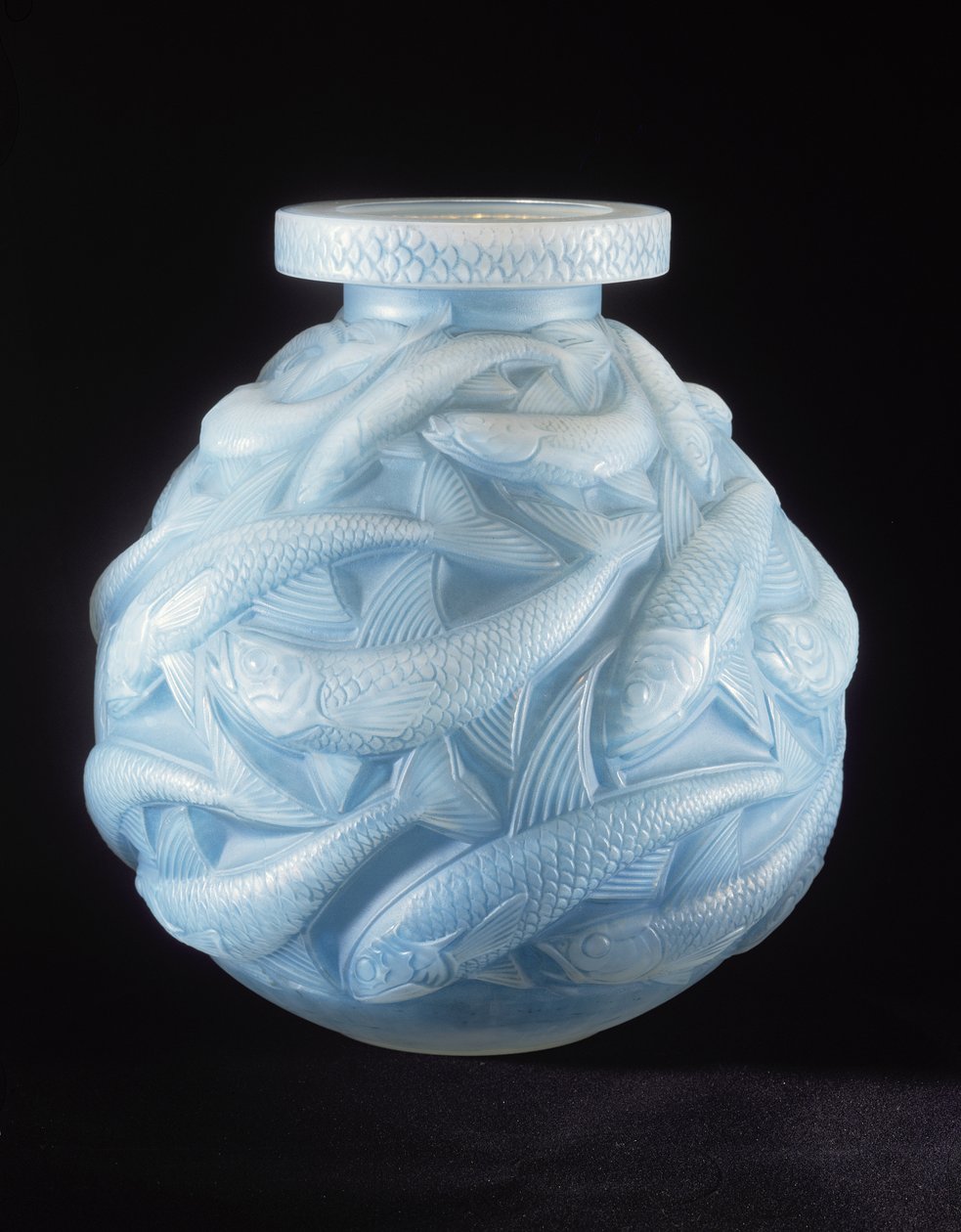 Vaso di salmone, 1928 da Rene Jules Lalique