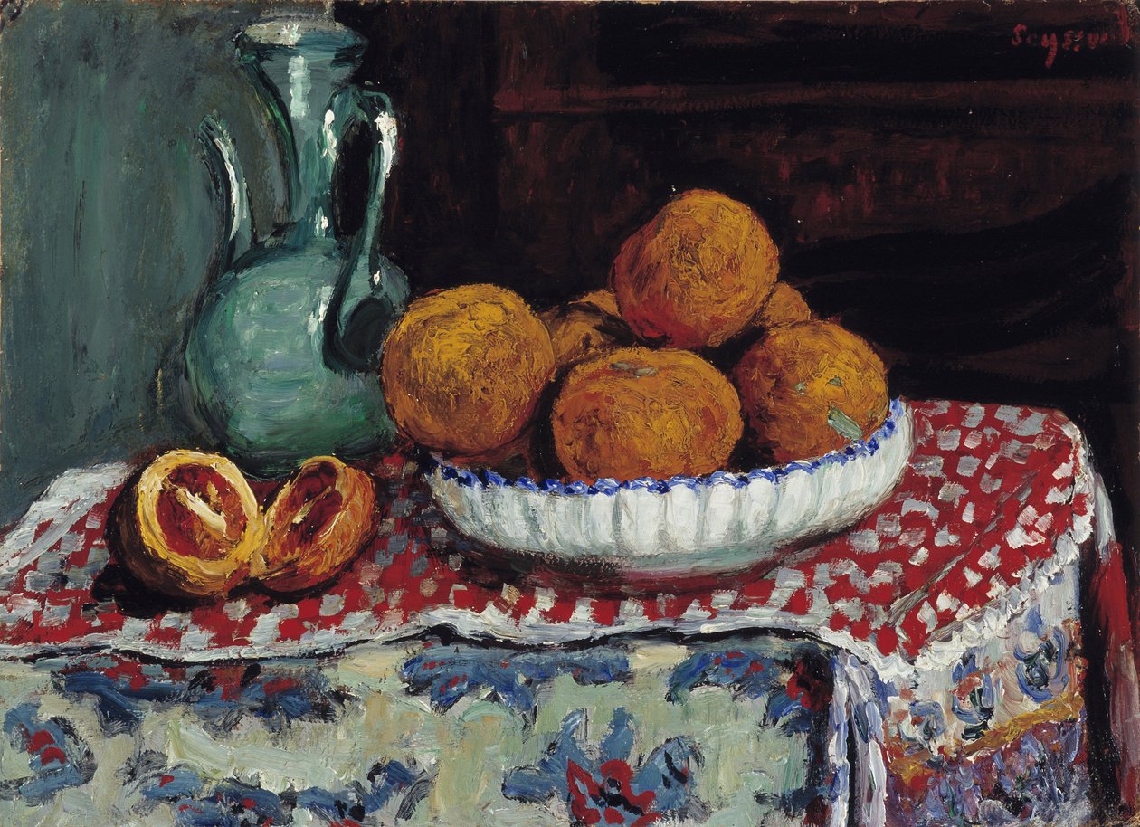 Natura morta con brocca. Dipinto di René Seyssaud, 1909. Collezione Fondation Regards de Provence, Marsiglia da Rene Auguste Seyssaud