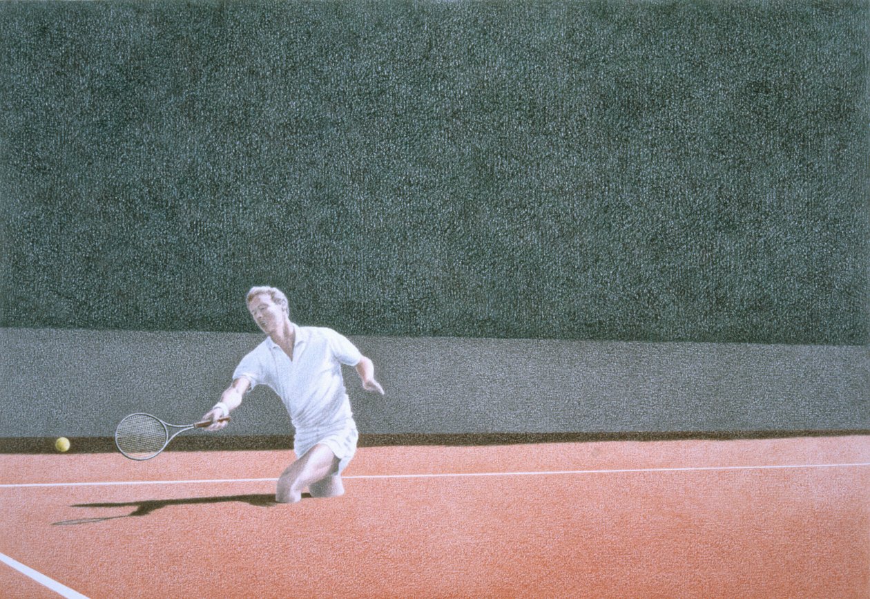 Tennis su ghiaia da Rene Boin