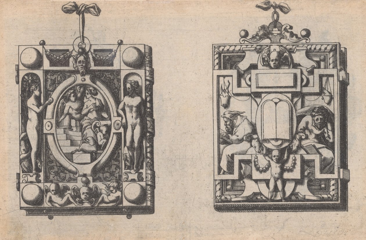 Disegni di Gioielleria e Bigiotteria, ca. 1600-1645 da Rene Boyvin