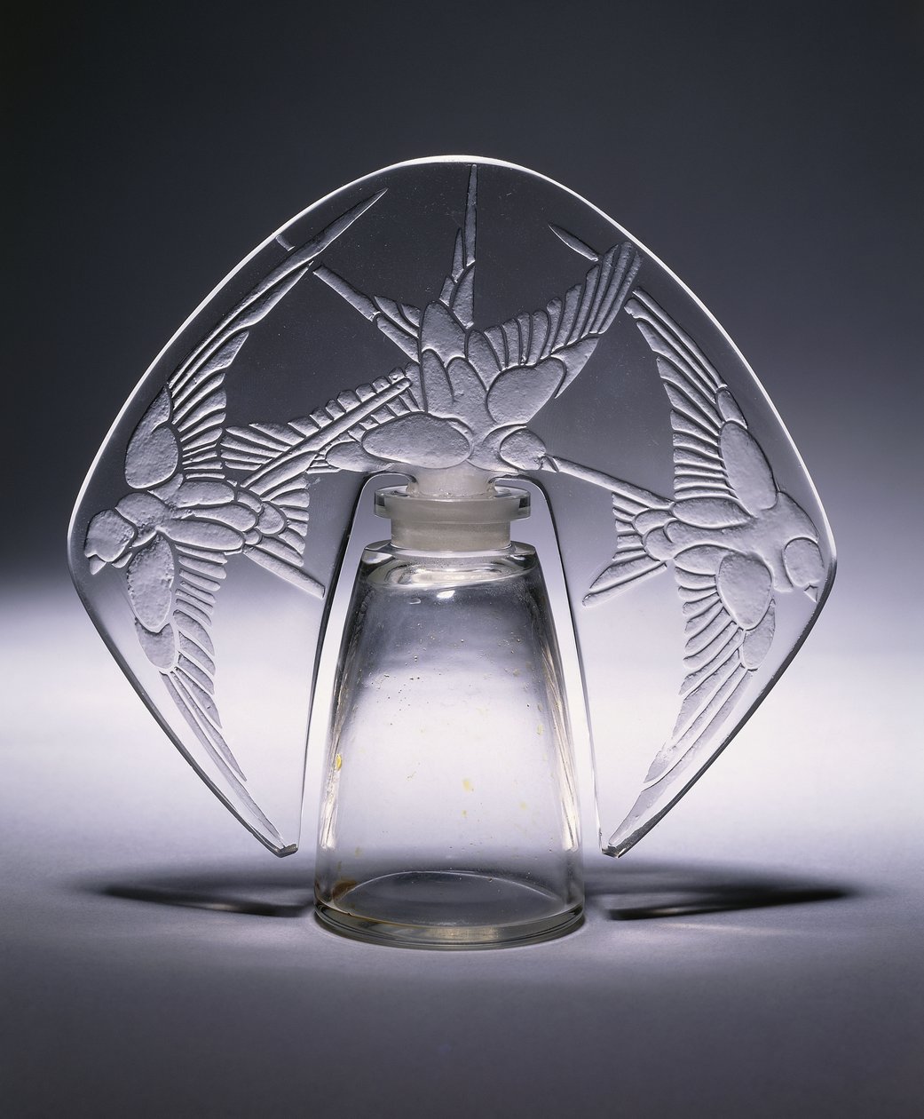 Bouchon Trois Hirondelles No. 496, c.1920 da Rene Jules Lalique