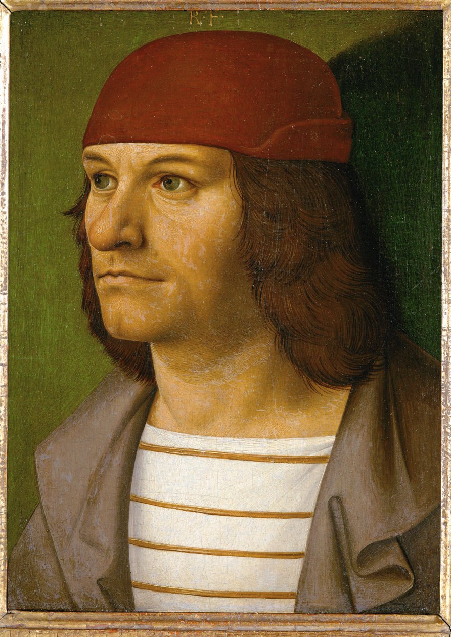 Ritratto di un giovane uomo da Reuland the Elder Frueauf