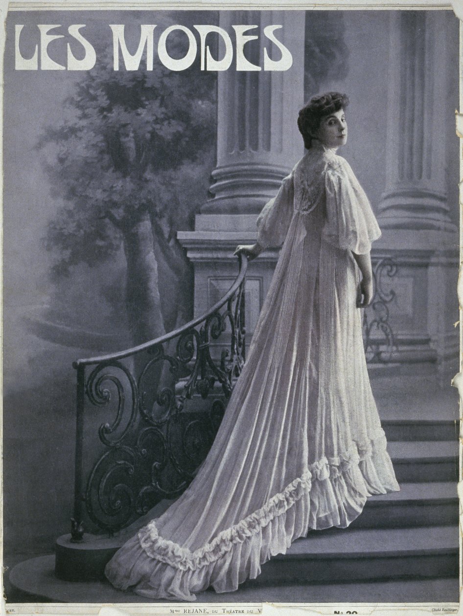 Madame Rejane al Théâtre du Vaudeville, illustrazione di copertina della rivista 