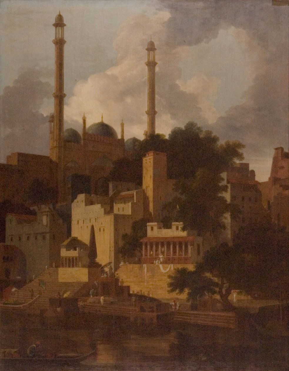 Moschea di Aurangzeb da Rev. Edward Thomas Daniell
