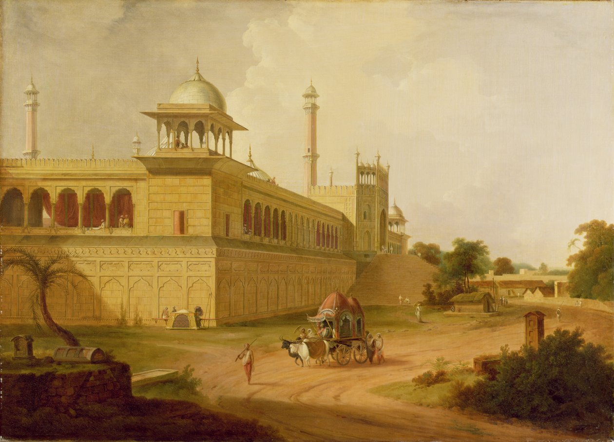 Jami Masjid, Delhi, 1811 da Rev. Edward Thomas Daniell