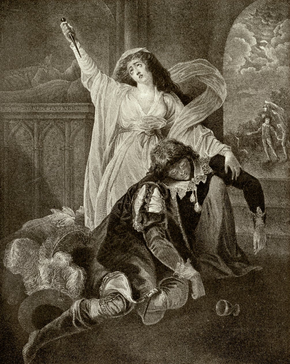 William Shakespeare - scena da Rev. Matthew William Peters