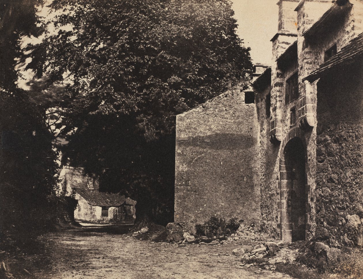Ingresso a Borwick Hall, Lancashire da Rev. John Richardson Major