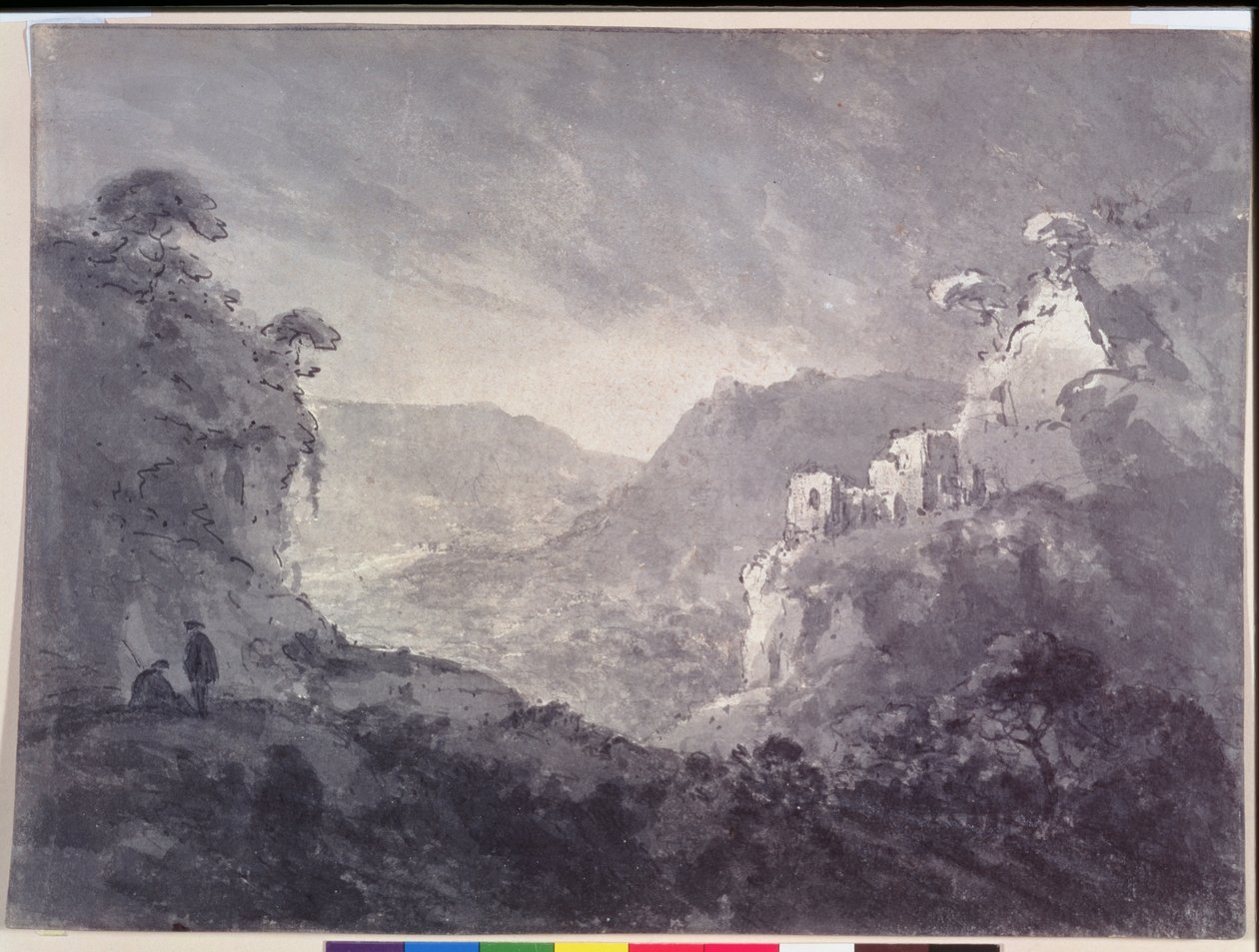 Veduta di una valle tortuosa da Rev. William Gilpin