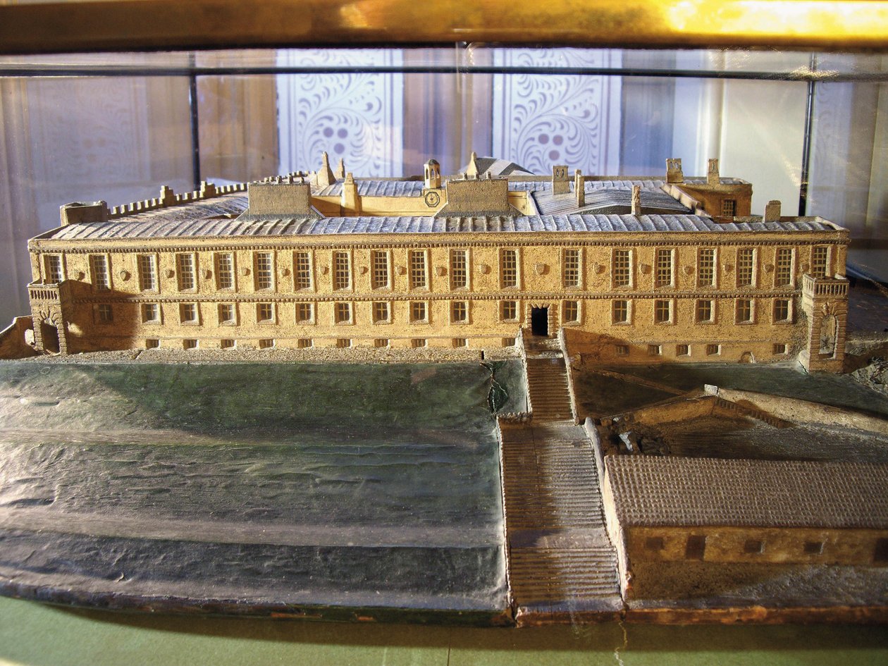 Modello del Castello di Carlo II, 1799 da Revd. William Mounsey
