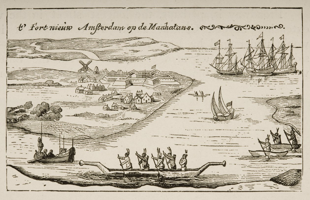 Forte e insediamento di New Amsterdam sull