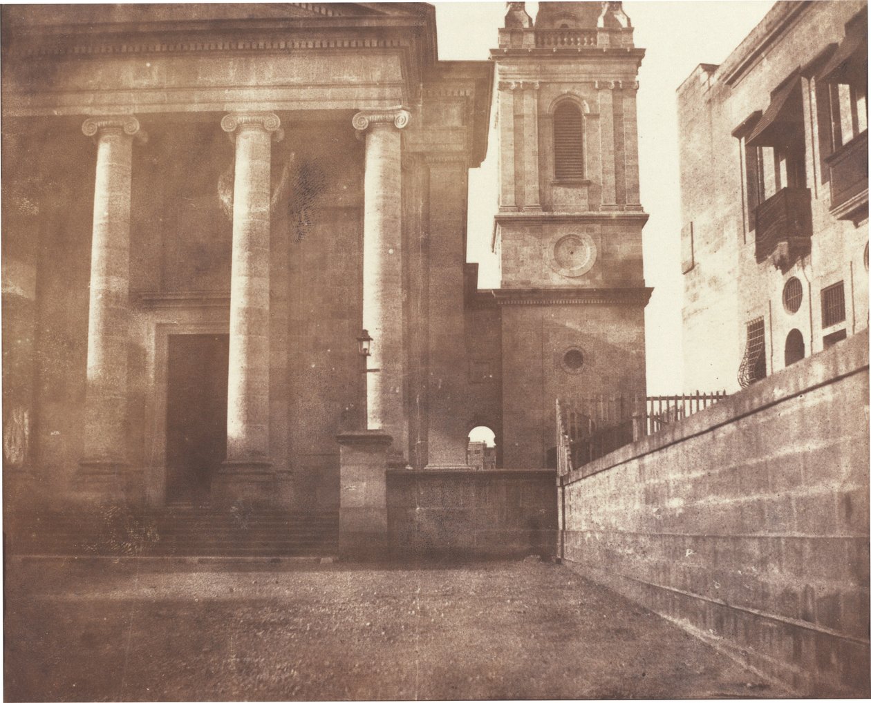 Cattedrale di San Paolo, La Valletta, Malta, con campanile da Reverend Calvert Richard Jones