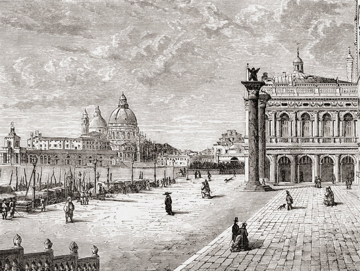 Piazza San Marco, Venezia, Italia, fine XIX secolo. Da Italian Pictures di Rev. Samuel Manning, pubblicato c.1890 da Reverend Samuel Manning