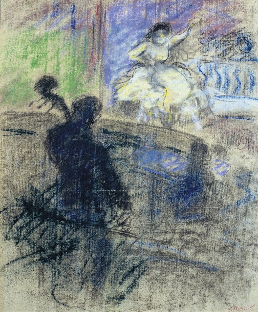 Interno del music hall da Ricard Canals