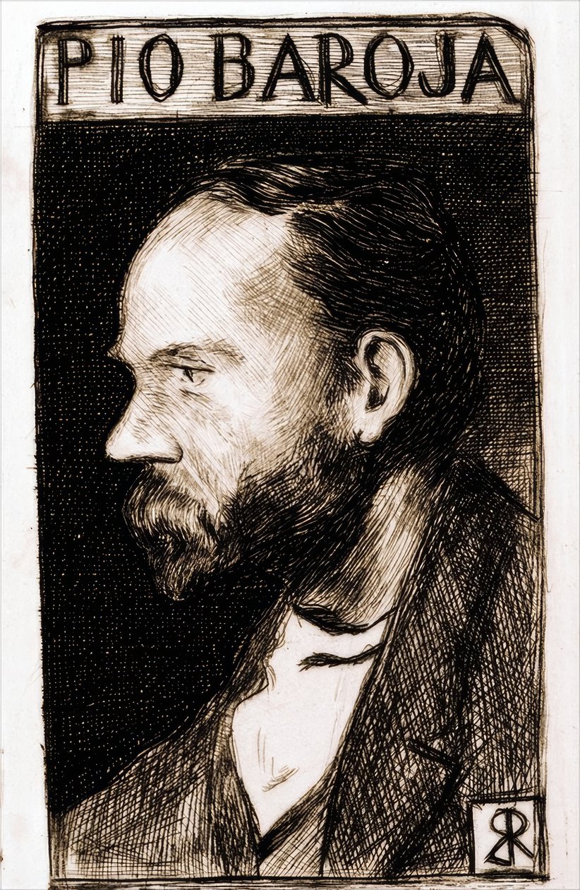 Disegno per "Ex Libris da Ricardo Baroja