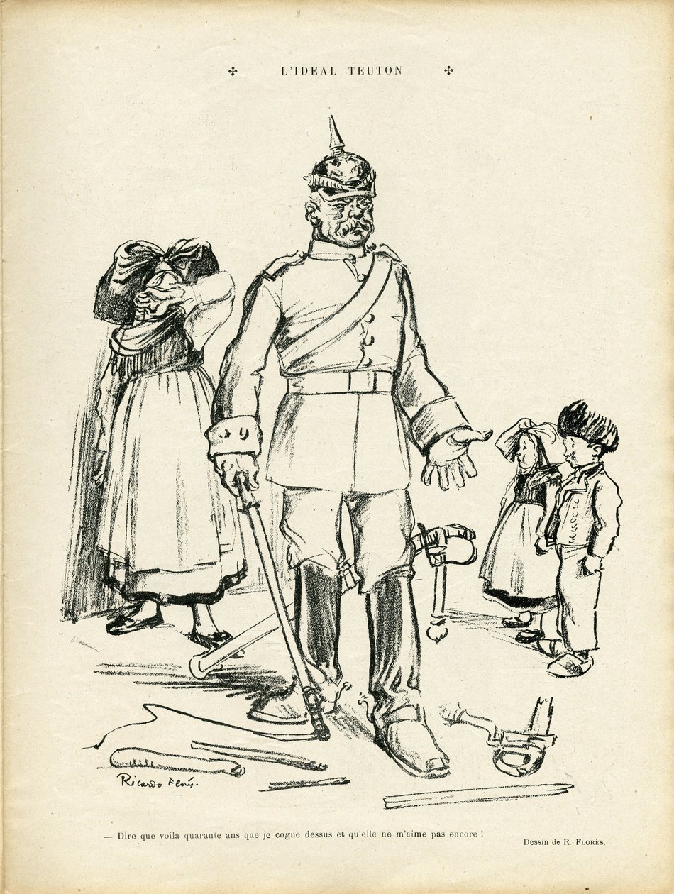 Illustrazione di Ricardo Flores (1878-1918) in Le Rire da Ricardo Flores