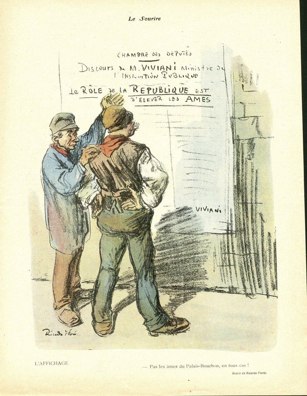 Illustrazione di Ricardo Flores (1878-1918) in Le Smile, n. 20 da Ricardo Flores