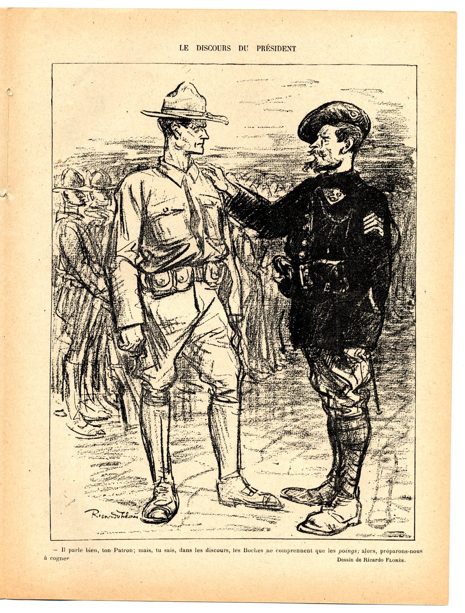 The Red Laughter, Satirical in N & B da Ricardo Flores