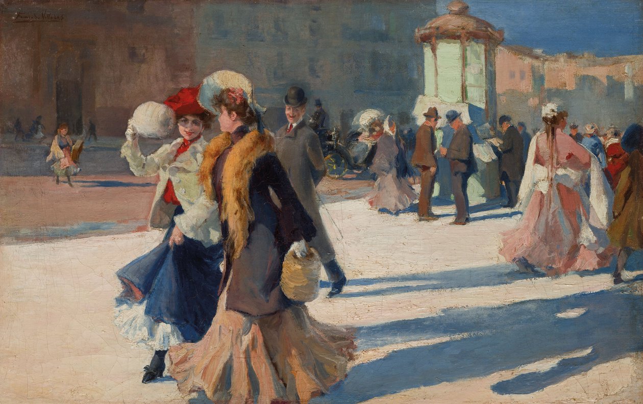 Passeggiando per le strade di Parigi da Ricardo Villodas y de la Torre