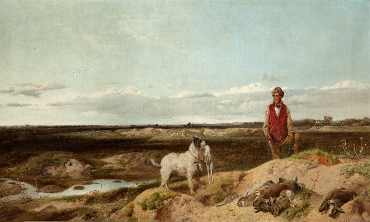 Caccia ai Conigli, 1863 da Richard Ansdell