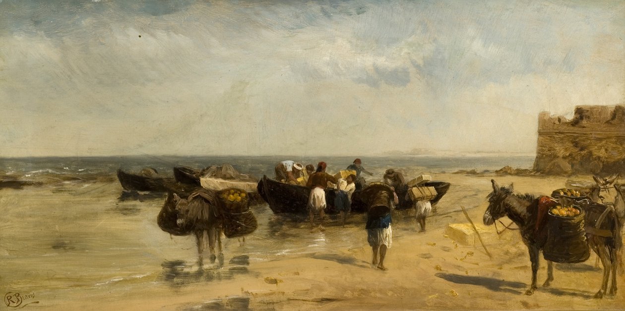 Barche di Frutta sul Mediterraneo da Richard Beavis