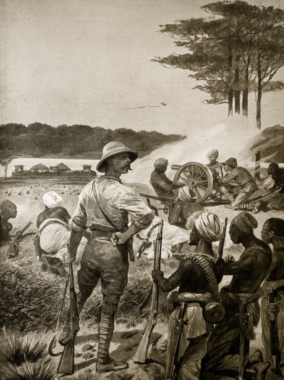 I britannici a Zanzibar da Richard Caton Woodville junior