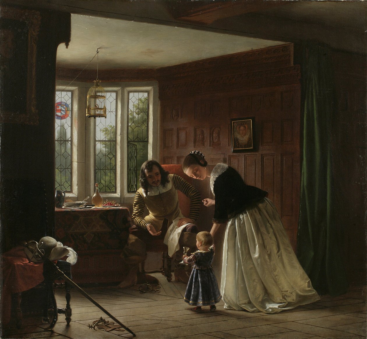 Il ritorno del cavaliere, 1847 da Richard Caton Woodville